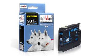 DH-933XLC (933XL) - cyan wkład z atramentem Drekker, 12 ml, 1200 stron (zastępuje CN054AE) (HP OfficeJet 6100 ePrinter, 6600 e-All-in-One, 6700 Premium e-All-in-One, 7610 (CR769A), 7612)