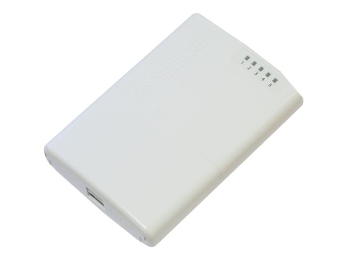 Mikrotik PowerBox Outdoor 5x Ethernet port router with PoE output 6V-30V/1-2A [RB750P-PBR2]
