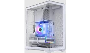 Modecom Volcano Space XL ARGB NF Full Tower (biały) (2xUSB 3.2 Gen1, 1xUSB-C 3.2 Gen2, 1xjack)