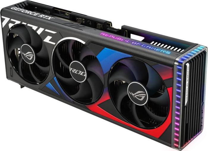 GeForce PCI-E RTX4080 Super Asus 16GB GDDR6X ROG Strix OC [ROG-STRIX-RTX4080S-O16G-GAMING] (2xHDMI 2.1, 3xDP 1.4a) (256-bit, PCI-E 4.0)