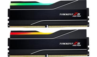 DDR5 32GB (2x16GB) 5600 MHz G.Skill Trident Z5 RGB Black CL28 AMD EXPO 28-34-34-89 1.35V [F5-5600J2834F16GX2-TZ5NR]