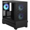 Fractal Design Pop Mini Air RGB Black TG Clear Tint (szkło hartowane) (2x USB 3.0) (2x2.5, 2x3.5) [FD-C-POR1M-06]