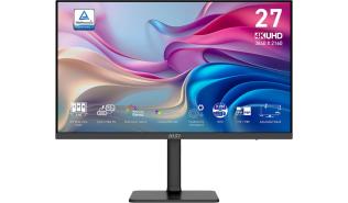 (27) MSI Modern MD272UPHG ( IPS, 3840x2160, 400, 4ms, 60Hz) (1 x HDMI /  1 x DisplayPort )