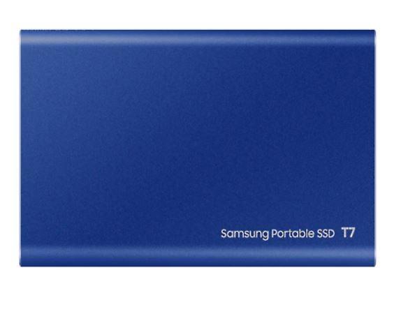 Samsung Portable T7 500GB SSD USB-C Gen2 (1050/1000MB/s) (niebieski) [MU-PC500H/WW]