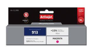 AH-913MR (913) - magenta, wkład z atramentem ActiveJet, 45 ml, zamiennik F6T78AE (HP PageWide: 352dw, 377dw. HP PageWide Pro: 452dw, 452dwt, 477dw, 477dwt MFP)