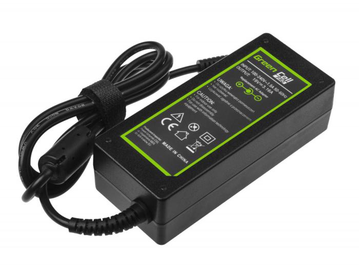 GreenCell zasilacz do laptopa SAMSUNG 60W / 19V / 3.16A z wtyczką 5.5x3.0mm + PIN [AD20P]