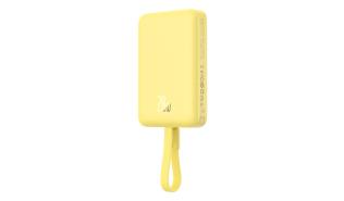 Power Bank Baseus Magnetic Mini Air Wireless 10000mAh 20W Lighting/USB-C (żółty) [P10022109Y23-00]
