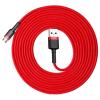Baseus kabel ładowania i transmisji (2A) USB micro (M) / USB (M) (3.0 m) (czerwony) [CAMKLF-H09]