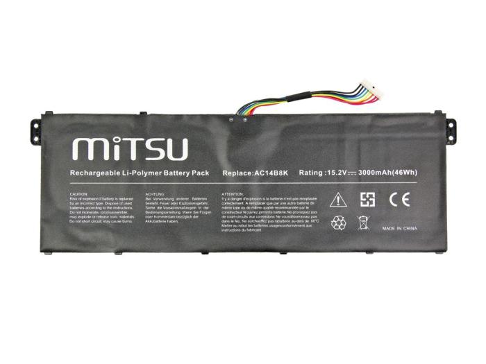Mitsu bateria Acer Aspire E3-111, V5122 15.2V, 3000mAh [BC/AC-E3]