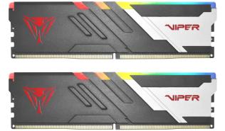 DDR5 32GB (2x16GB) 6800 MHz Patriot Viper Venom RGB XMP 3.0 CL34 34-40-40-40-84 1.4V [PVVR532G680C34K]