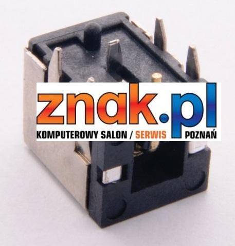 Gniazdo zasilania GNL20 do wtyczki 5.5x2.5mm do notebooków Asus F2F, A2500D / Compaq EVO N1000C / Gateway M210, M460, 6000 Series / Toshiba Satelite M40X