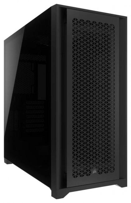 Corsair 5000D AIRFLOW CORE Tempered Glass Mid-Tower Black (szkło hartowane) (1x USB-C 3.1, 3x USB 3.0) (4x2.5, 2x3.5) [CC-9011261-WW]