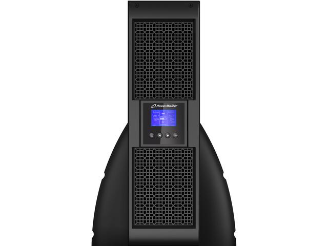 UPS RACK 19 POWERWALKER ON-LINE 6000VA 4X IEC + 2X IEC/C19 + TERMINAL OUT, USB/RS-232, LCD [VFI 6000 PRT HID]