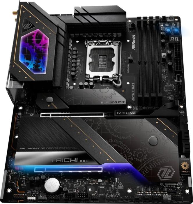Asrock Z890 TAICHI [S1851, 4xDDR5 do 960MHz, (HDMI 2.1) (6xM.2, 1xPCIe 5.0 x16, 1xPCIe 4.0 x16 (x4)), WiFi7, BT 5.4, ATX]