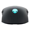 Dell AW720M Alienware Tri-Mode Wireless Gaming Mouse Dark Side of the Moon 26000dpi Wireless/Bluetooth BT (optyczna, 1, 8) [545-BBDN]