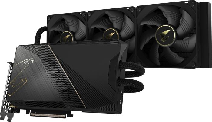 GeForce PCI-E RTX4090 Gigabyte 24GB GDDR6X Aorus Xtreme Waterforce [GV-N4090AORUSX W-24GD] (1xHDMI 2.1, 3xDP 1.4a) (384-bit, PCI-E 4.0)