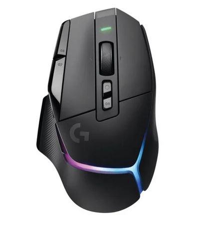 Logitech G502 X Plus Czarna 25600dpi 40G RGB (optyczno-radiowa, 1, 13, wbudowany akumulator) [910-006162]