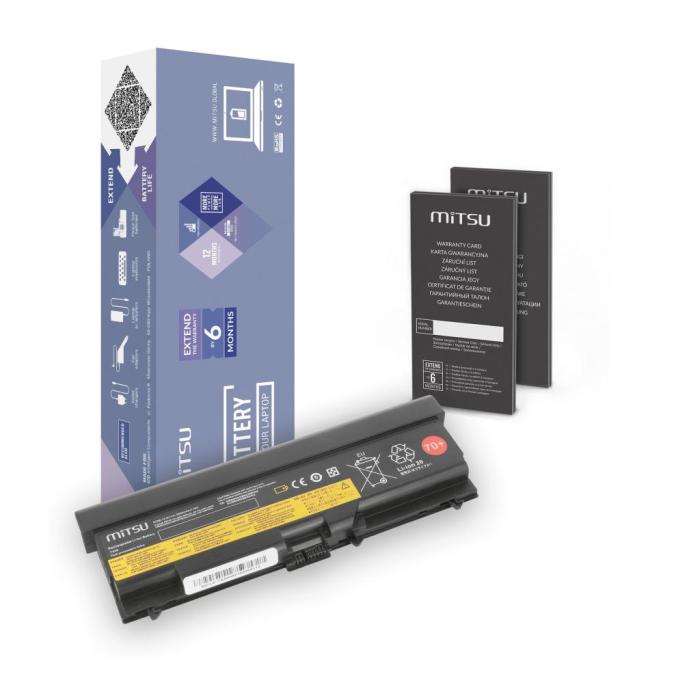 Mitsu bateria Lenovo ThinkPad T430, T530 10.8V/11.1V, 6600mAh [BC/LE-T430H]