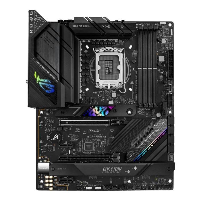 Asus ROG STRIX B760-F GAMING WIFI (Intel B760) [S1700, 4xDDR5 do 7800MHz, (HDMI 2.1, DP 1.4) (3xM.2, 1xPCIe 5.0 x16, 1xPCIe 3.0 x16 (x4), 2xPCIe 3.0 x1), WiFi 6E, BT 5.3, ATX]