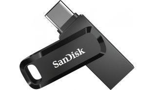 SanDisk Ultra Dual Drive Go 128GB USB 3.0/USB-C (150MB/s) (czarny) [SDDDC3-128G-G46]