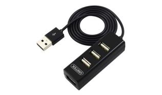 Unitek Y-2140 USB 2.0 Hub 4-porty (czarny)
