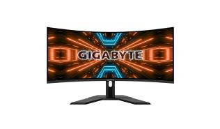 (34) Gigabyte G34WQC A (VA 4K zakrzywiony 1500R, 3440x1440, 350, 1ms, 120% sRGB, HDR 400, 144Hz) (2xHDMI 2.0, 2xDP 1.4) głośniki, czarny