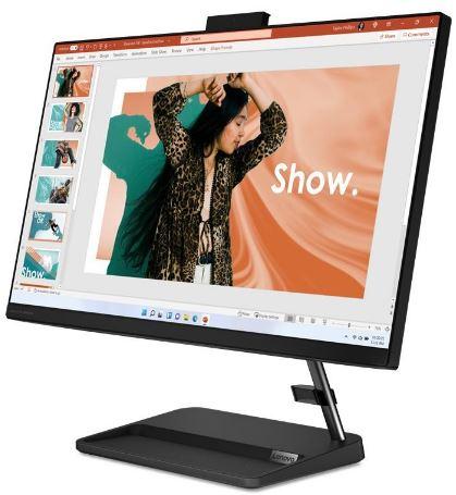 Komputer All-in-One LENOVO IdeaCentre 3-24IAP7 [F0GH01DFPB] 10-Core i7-13620H/24 1920x1080 matowa/16GB DDR4/512GB SSD/UHD/brak systemu (czarny)