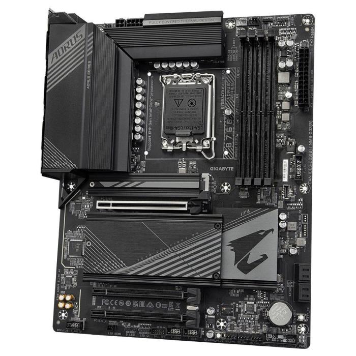Gigabyte B760 AORUS ELITE AX DDR4 (Intel B760) [S1700, 4xDDR4 do 5333MHz, (HDMI 2.0, DP 1.2) (3xM.2, 1xPCIe 4.0 x16, 2xPCIe 3.0 x1), WiFi 6E, ATX]