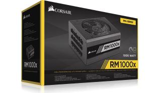 Corsair RM1000x (1000W) (1x135mm) Modularny 80+Gold (CPU 3x4+4) (PCI-E 6x6+2) (8xMolex, 14xSATA) [CP-9020201-EU]