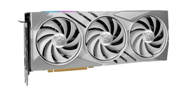 GeForce PCI-E RTX4070 Super MSI 12GB GDDR6X Gaming X Slim White [GeForce RTX 4070 SUPER 12G GAMING X SLIM WHITE] (1xHDMI 2.1a, 3xDP 1.4a) (192-bit, PCI-E 4.0)