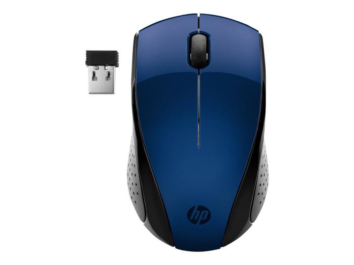 HP 220 Silent Wireless Chrome 1600dpi (optyczna, 1, 3)  (czarny) [258A1AAABB]