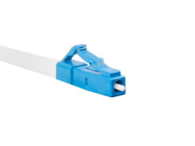 Lanberg patchcord światłowód SM LC/UPC-LC/UPC SIMPLEX 3mm LSZH G657A1 żółty (2m) [FO-LULU-SS11-0020-YE]