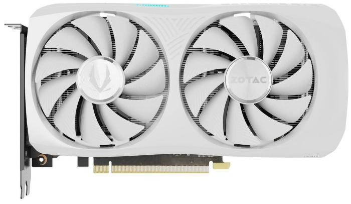 GeForce PCI-E RTX4070 Zotac 12GB GDDR6X Twin Edge OC White [ZT-D40700Q-10M] (1xHDMI 2.1a, 3xDP 1.4a) (192-bit, PCI-E 4.0)