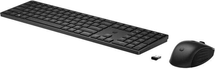 HP 650 Wireless (membranowa, niskoprofilowa) (czarny) [4R013AAABB]