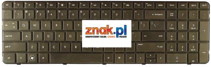 Klawiatura do notebooka HP PAVILION G7-1000 G7-1100 G7-1150 G7-1200 G7T G7-1002SA G7-1110EW G7-1205SW G7-1230EW G7-1220SW G7-1230EW G7-1220SW G7-1130EW G7-1130EW G7-1120SW G7-1130SW G7-1002SA [K333]