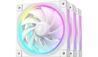 DeepCool FL12 White (120 mm) 3-pack [R-FL12-WHAPN3-G]