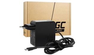 Green Cell zasilacz do laptopów USB-C 65W (5V/9V/12V/15V 3A, 20V/3.25A PowerDelivery [AD134PV2]