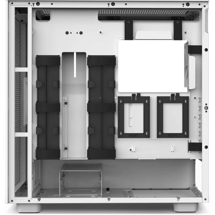 NZXT H7 Flow (biały) (szkło hartowane) (2xUSB 3.0, 1xUSB-C) (4x2.5, 2x3.5) [CM-H71FW-01]