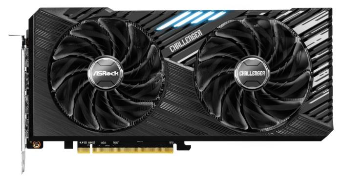 Radeon RX 7600XT Asrock 16GB GDDR6 Challenger OC [RX7600XT CL 16GO] (1xHDMI 2.1, 3xDP 1.4a) (128-bit, PCI-E 4.0)