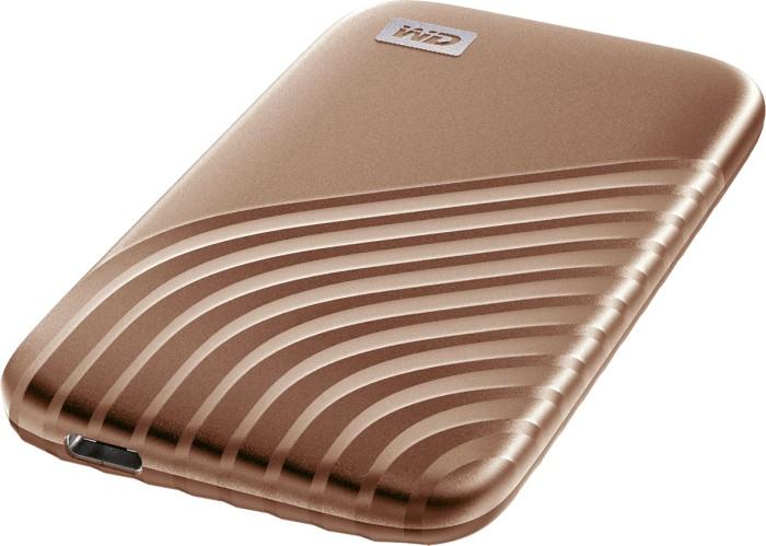 WD MY Passport SSD 500GB USB-C 3.2 Gen1 (złoty) (1050/1000MB/s) [WDBAGF5000AGD-WESN]