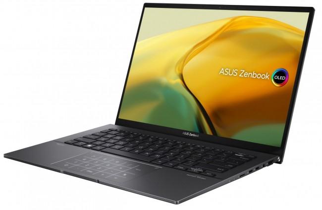 Asus Zenbook 14X OLED [UM3402YA-KM454W] 8-Core Ryzen 7 7730U/14 2880x1800 błyszcząca OLED 90Hz/16GB/1TB/Radeon/pk białe/1.39kg/Win11Home (czarny)