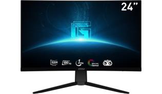 (24) Gigabyte G2422C (VA zakrzywiony 1500R, 1920x1080, 250, 4ms, 180Hz) (2xHDMI, DP 1.2a, Audio) vesa, czarny