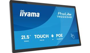 (22) 21.5 Iiyama ProLite TW2223AS-B3P (IPS, dotykowy, 1920x1080, 500, 14ms, 60Hz) (1xHDMI) głośniki czarny