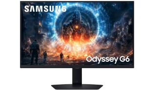(27) Samsung Odyssey G6 LS27FG602EUXEN  (IPS LED, 2560x1440, 350, 1ms, HDR400, 99% sRGB, 350Hz) (HDMI 2.1, DisplayPort 1.4)