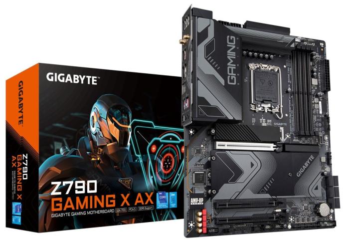 Gigabyte Z790 GAMING X AX-W (Intel Z790) [s1700, 4xDDR5 do 7600MHz, (HDMI 2.0, DP) (4xM.2, PCIe 5.0 x16, PCIe 4.0 x16, PCIe3.0 x4), WiFi 6E, ATX]