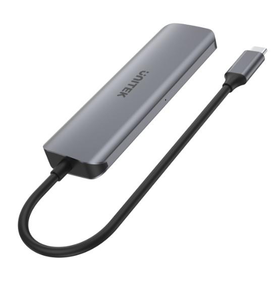 Unitek H1107F USB-C (3xUSB 3.1, HDMI, SD/microSD)