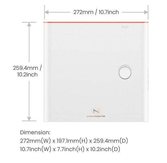 Projektor BenQ X3100I DLP (3840x2160, 16:9, 3300 ANSI, 600000:1, 30000h/20000h) (3xHDMI, 1xUSB, 1xRS-232)
