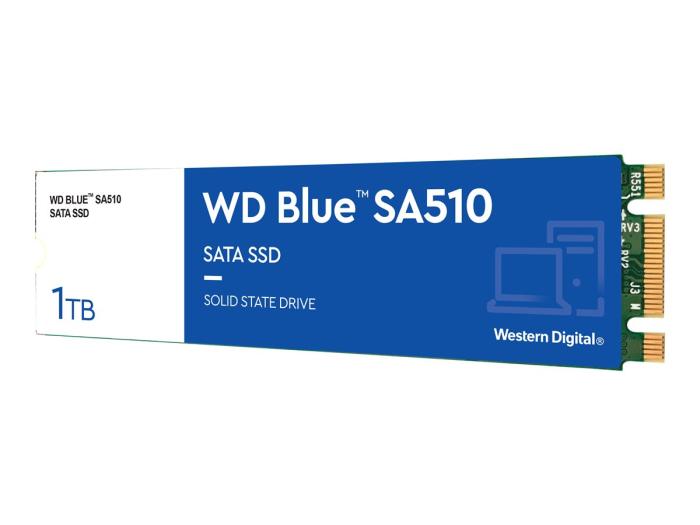 WD Blue SA510 1TB SSD M.2 2280 SATA III (560/520MB/s) [WDS100T3B0B]