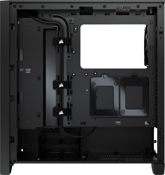 Corsair 4000D Airflow TG Black Mid Tower ATX [CC-9011200-WW] (szkło hartowane) (2x2.5, 2x3.5/2.5) (1x USB 3.2 Gen1, 1x USB-C 3.2 Gen1)