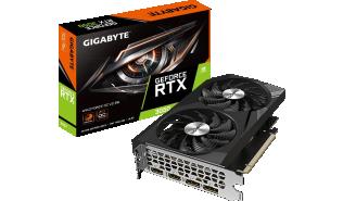 GeForce RTX3050 Gigabyte 8GB GDDR6 WindForce OC V2 BOX [GV-N3050WF2OCV2-8GD] (2xHDMI 2.1, 2xDP 1.4a) (128-bit, PCIe 4.0)